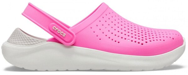 Сабо Крокси LiteRide Clog Electric Pink / Almost White
