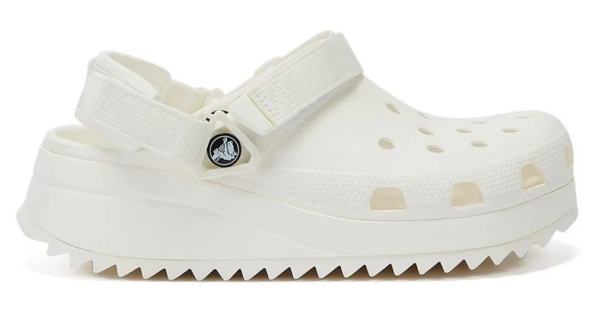 Сабо Крокси Classic Hiker Clog White/White