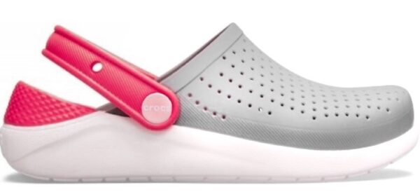 Сабо Крокси Kids LiteRide Clog Pearl/White
