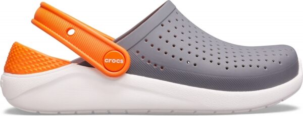 Сабо Крокси Kids LiteRide Clog Charcoal / White